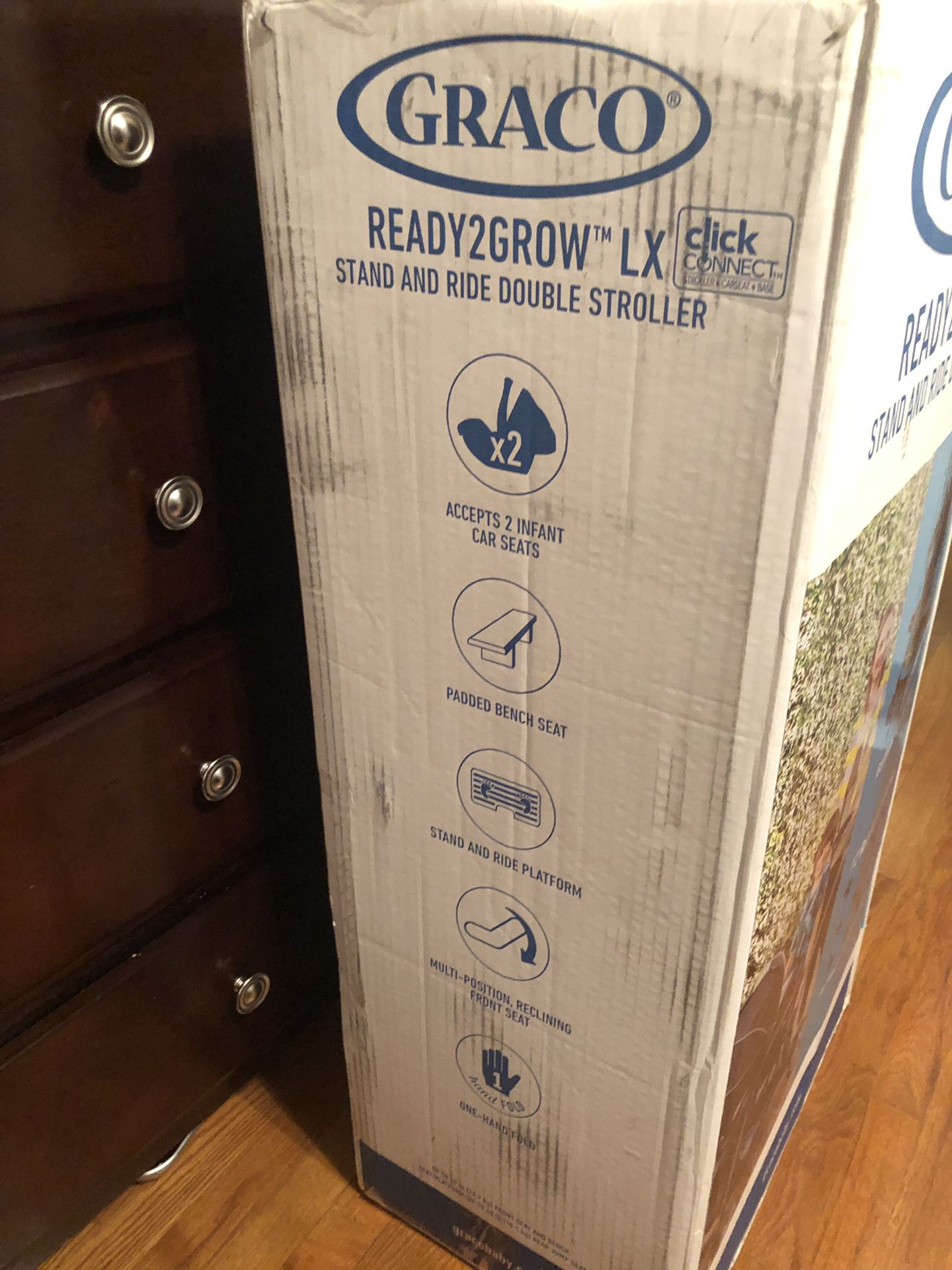 Graco double stroller. Brand New unopened box