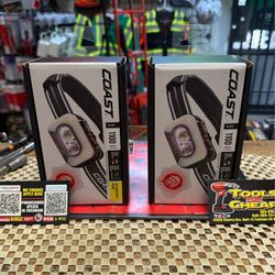 COAST 1100 Lumens Rechargeable HeadLamp- $80 EACH
