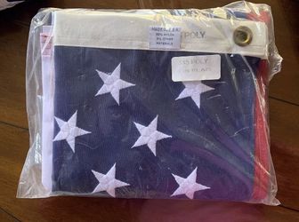 American Flag All-Weather Poly/Cotton 3 x 5 ‘ 4th July Memorial President