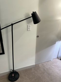 Cantilever Floor Lamp Black