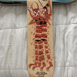 Baker Elissa Steamer Neckface skateboard Deck RARE