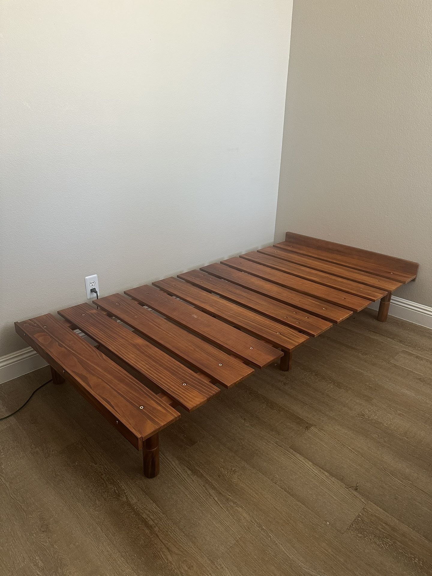 Wood Slatted Bed/ Tatami Mat/ Futon Mattress COMBO