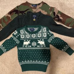 Polo Ralph Laurel 2T Boys Long Sleeve