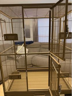 Bird cage and accessories