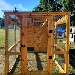 16x8 Walk-In Chicken Coop