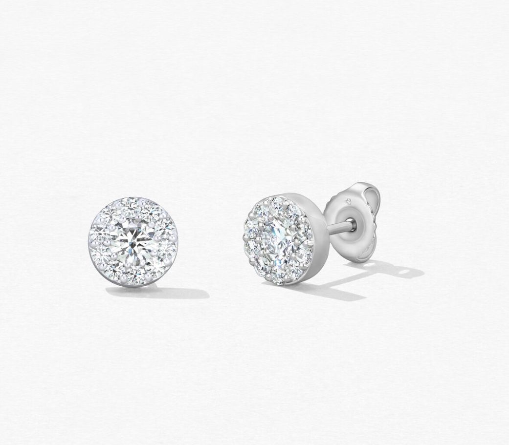 Hearts On Fire Diamond Earrings In 18kt WG