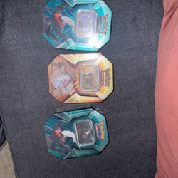 Pokemon tins 