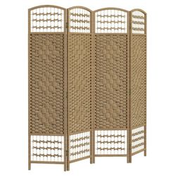 Panel Folding Room Divider Portable Privacy Screen