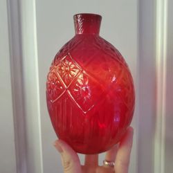 Vintage Red Vase