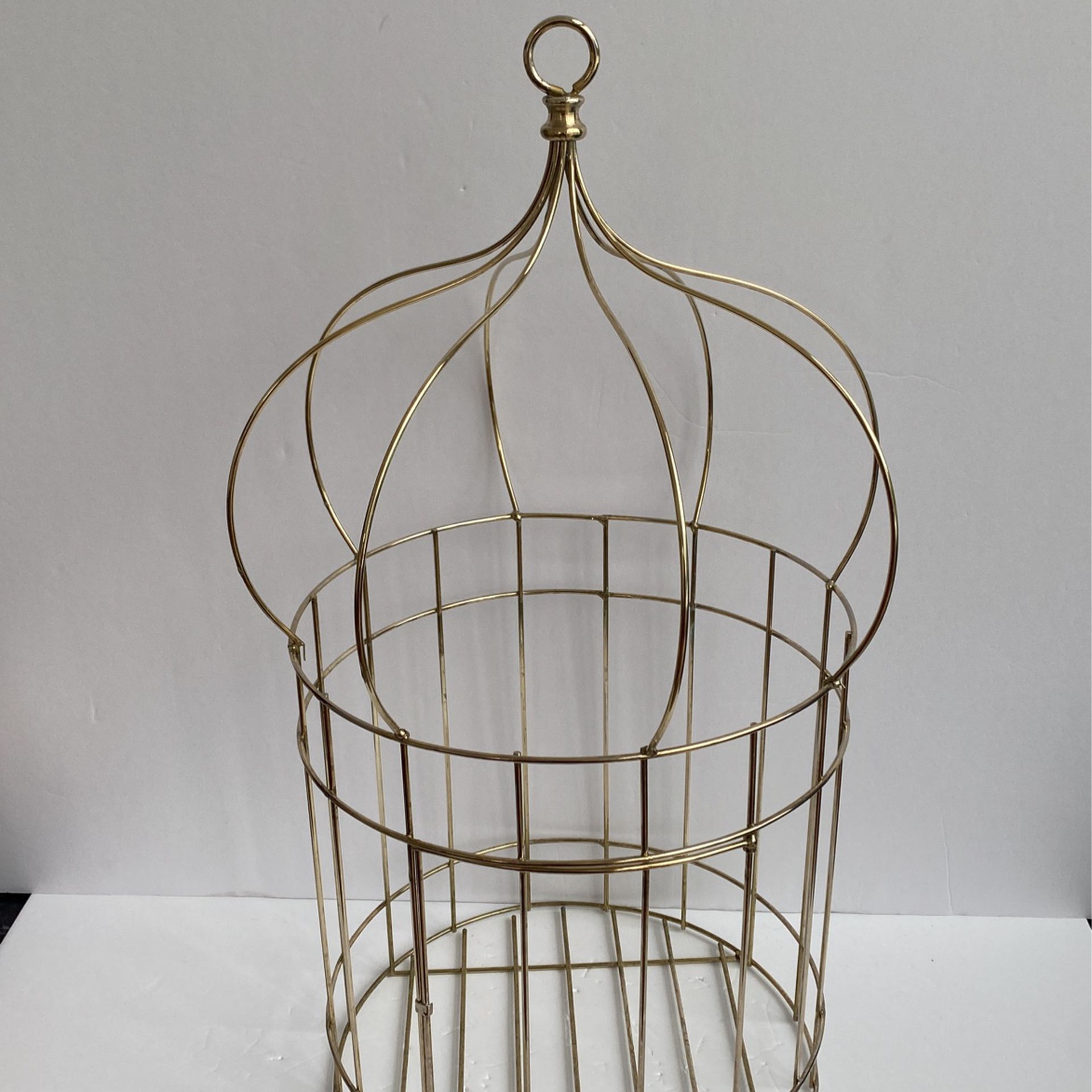 Vintage Iron Rod Bird Cage Lantern Decoration