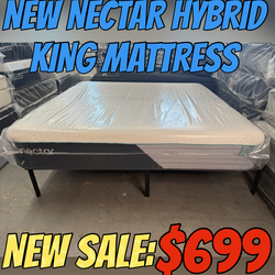 NEW NECTAR PREMIER HYBRID KING MATTRESS