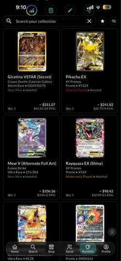 Pokemon cards for trade and sell