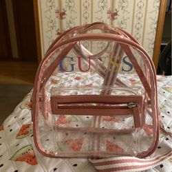 Clear guess backpack hotsell