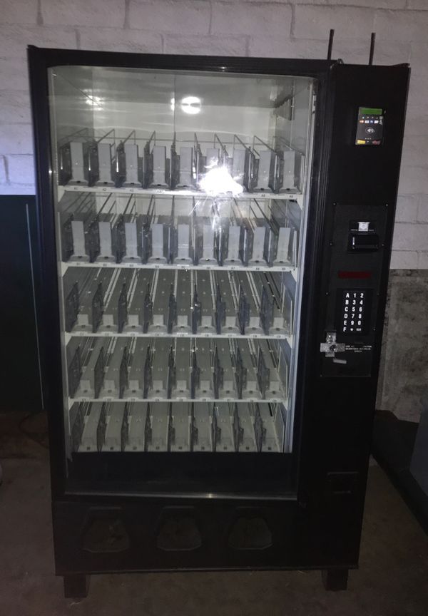 SODA VENDING MACHINE WITH CARD READER for Sale in