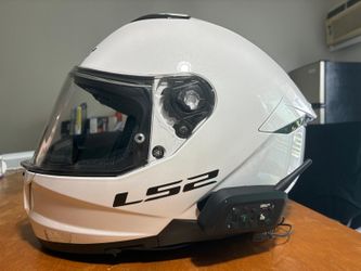 LS2 Stream 2 Helmet + Ejeas 6 Pro Intercom