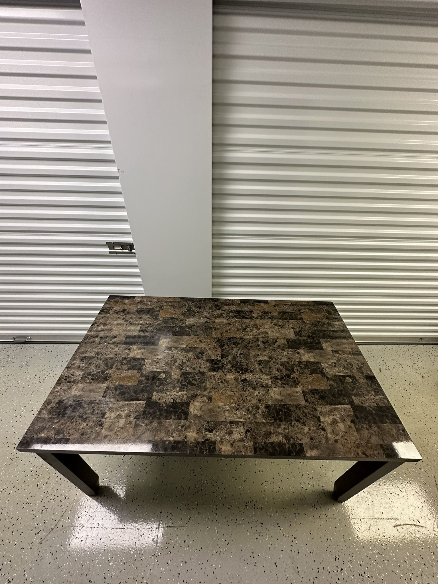 Lane Faux-Marble Dining Table – Modern & Sturdy – $350 OBO
