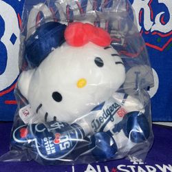 Hello Kitty Dodgers Plushie 8/19/24