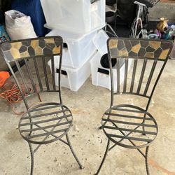 Iron Chairs