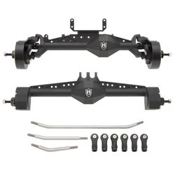 MEUS RACING Capra 1.9 Portal Axles Kit With Isokinetic 3-Section CVDs And Ackerman Steering Structure For Axial Capra 1.9 4X4 And DIY SCX10 SCX10 II U