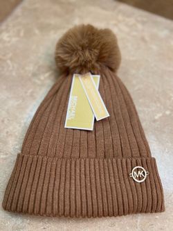 Michael Kors Pom Pom Knit Beanie $30