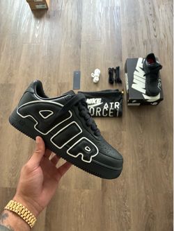 CPFM CACTUS PLANT FLEA MARKET NIKE AIR FORCE 1 LOW BLACK SIZE 9 HJ8463-001 TIFFANY OFF WHITE