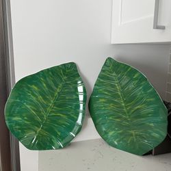16" Leaf Shaped - Tray/Platters