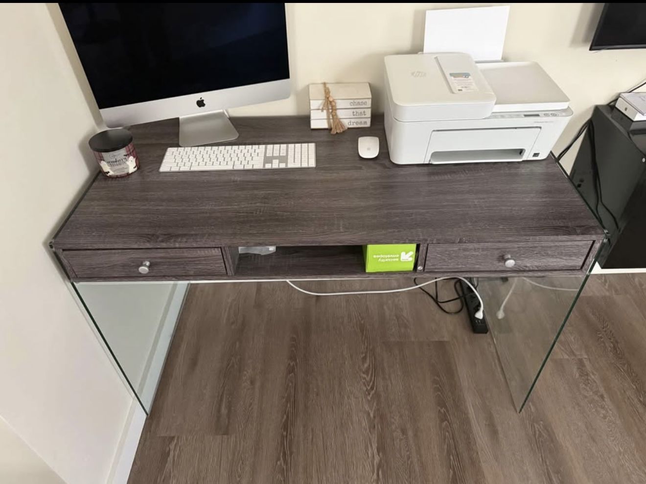 Work/Office desk two drawers