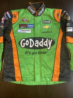 Danica Patrick GO DADDY Racing Jacket Size Small Nascar Chase Authentics