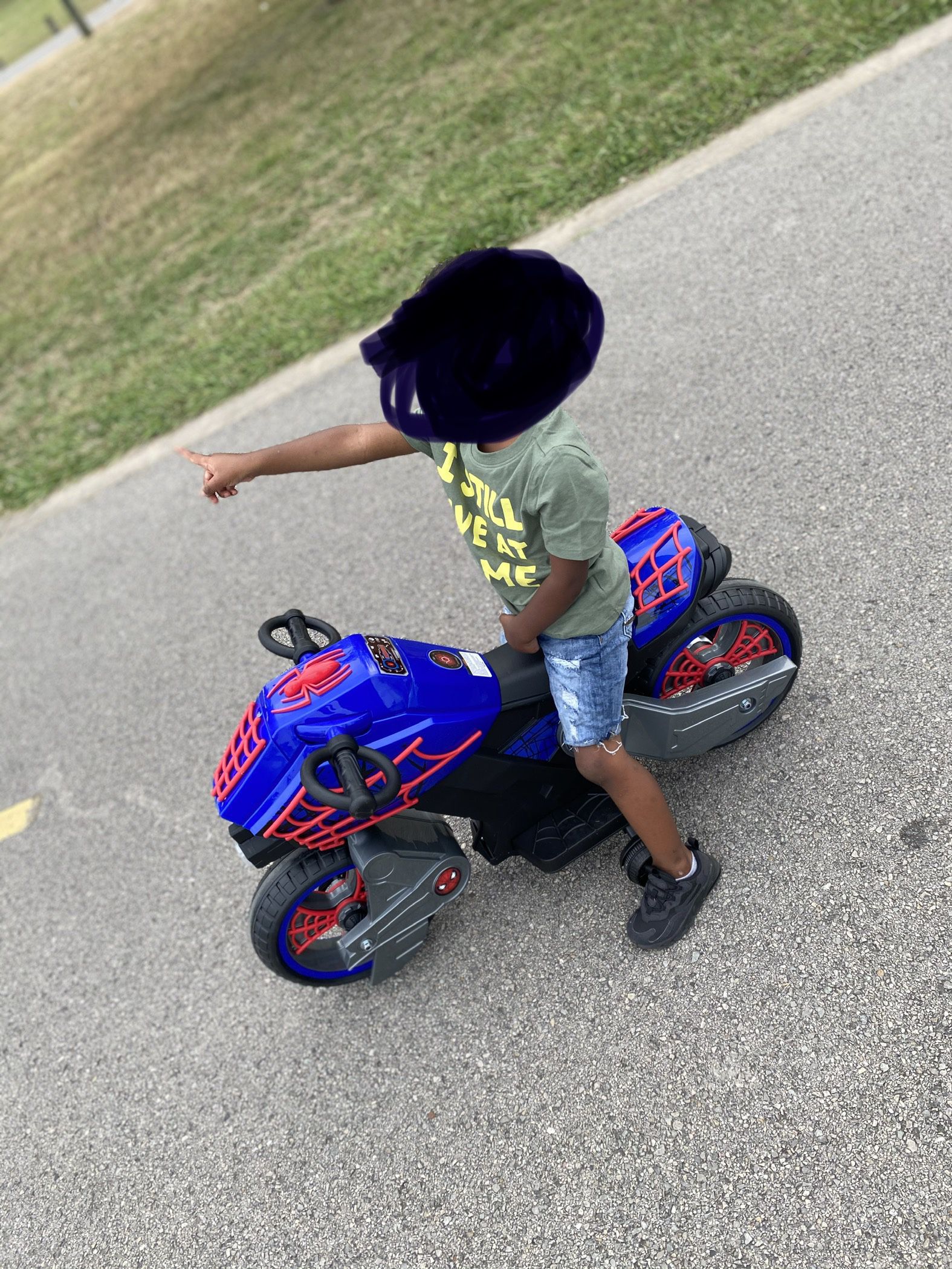 SpiderMan motorcycle 