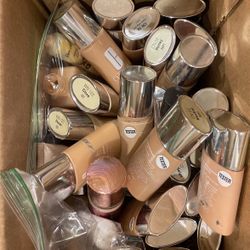 Box Of Assorted Clinique Makeup