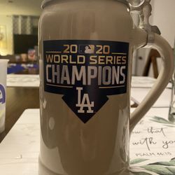 1 Liter LA Los Angeles Dodgers 2020 World Series Champions German Beer Stein
