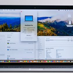 Apple MacBook Pro RETINA 2015 15" 16GB 1TB SSD MACOS VENTURA 2022