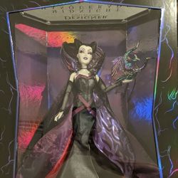 Brand New Maleficent Midnight Masquerade Disney Store Designer Doll
