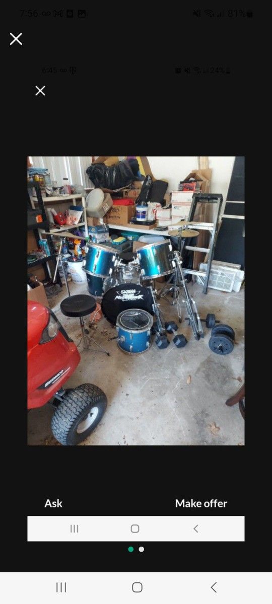 Nice Drum Set 