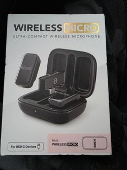 Rode wireless microphone