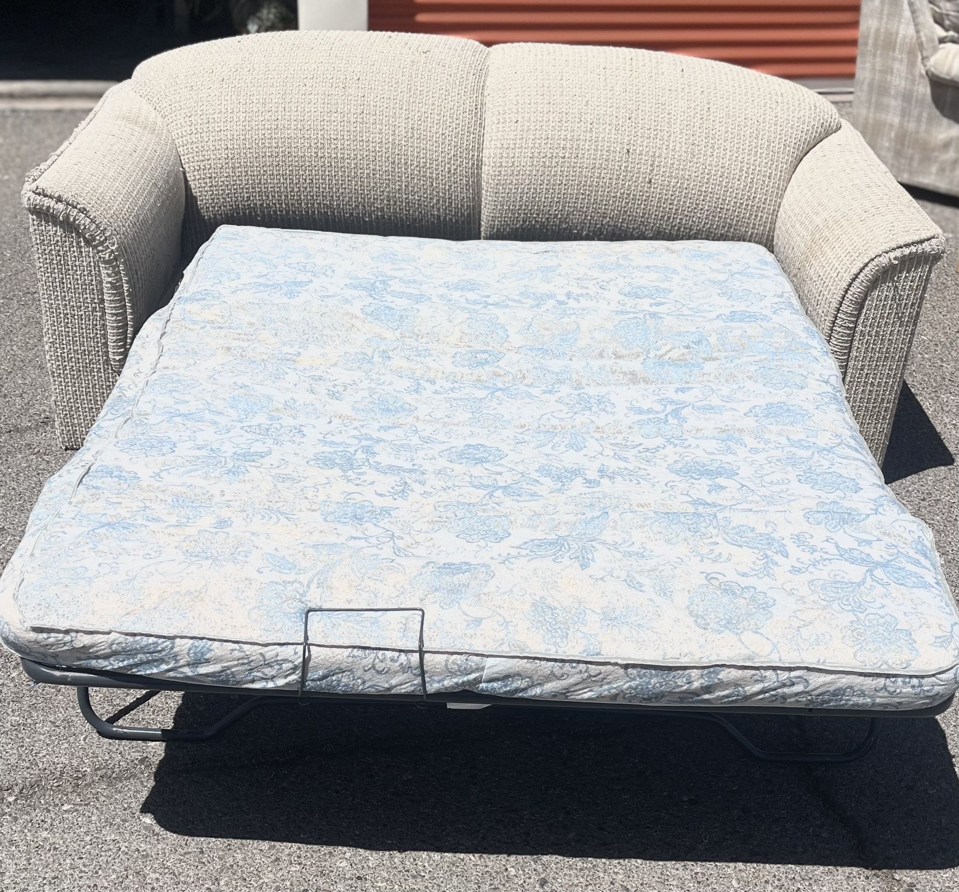 Sofa Bed  ( AND ) Mobile Recliner Chair 