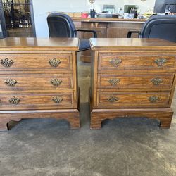 Pair of Dixie nightstands