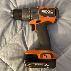 Ridgid Hammer Drill and battery