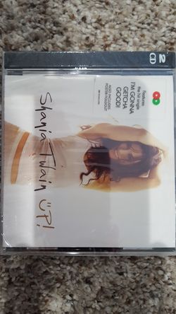 SHANIA TWAIN UP! *NEW SEALED* 2-CD POP COUNTRY VERSIONS MERCURY RECORDS