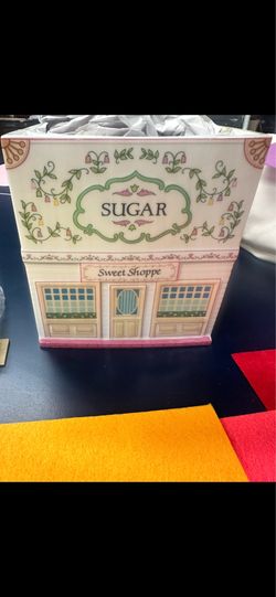 Lenox spice village Sugar canister NO LID