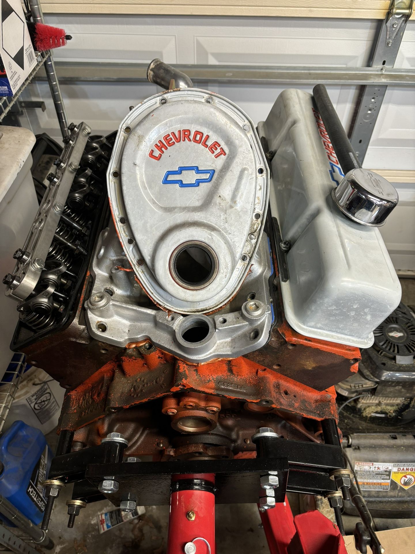SBC 4-bolt Engine For Parts
