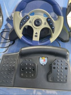Playstation Wheel and Pedals