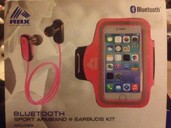 Bengelen Speels opslag RBX sport armband & Bluetooth earbuds kit for Sale in Long Beach, CA -  OfferUp