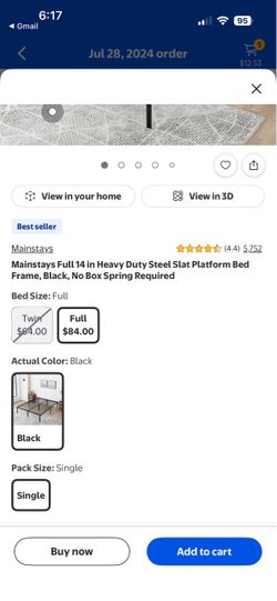 Full size Bed frame