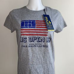 Polo Ralph Lauren - Limited Edition -  US Open 2019 Tennis - T-shirt - Women’s - Size small - American Flag
