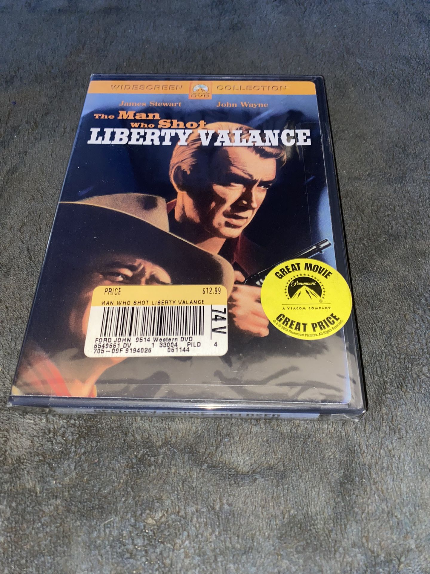 The Man Who Shot Liberty Valance DVD . New.