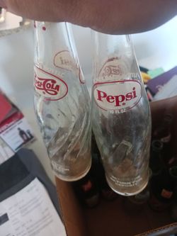 Pepsi bottles