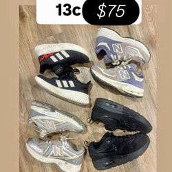 Adidas New Balance & Nike 13c All For $75