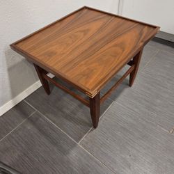 Mid Century Small Walnut Table 