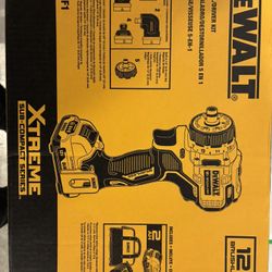 Brand New Dewalt DEWALT XTREME 5-In-1 12-volt Max 3/8-in Keyless Brushless Cordless Drill (1 -Batteries Included